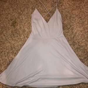 Light blue LA hearts dress